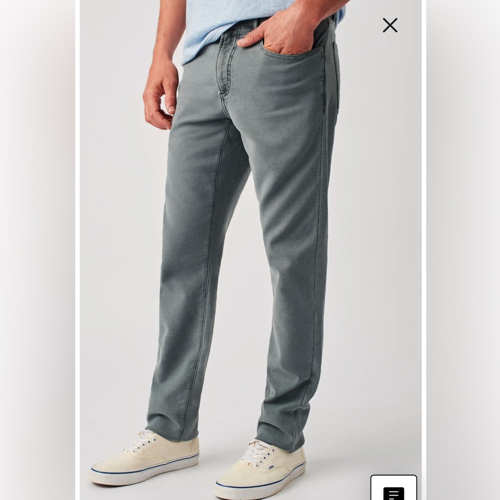 Faherty Stretch Terry Pants/Jeans